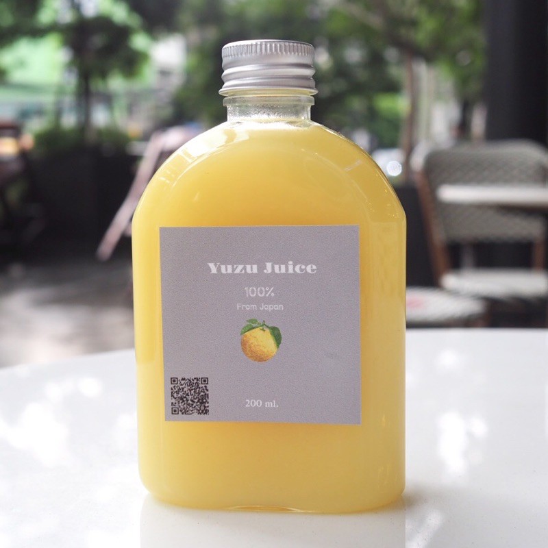 [ลดเพิ่ม 40 บาท] Yuzu Juice 100% น้ำส้มยูสุแท้ Pure Yuzu จากญี่ปุ่น น้ำส้มยูสุคั้นสด หัวเชื้อ เบส ยู