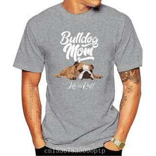 เสื้อยืด ผ้าฝ้าย พิมพ์ลาย Bulldog แฟชั่นฤดูร้อน สําหรับผู้ชาย HEnndc61ABlegm79