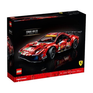 (สินค้าพร้อมส่งค่ะ)LEGO® 42125 Ferrari 488 GTE “AF Corse #51” 1682 pieces