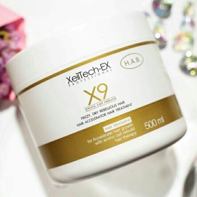 🔥Xeiltech-EX Professional X9 ทรีทเมนต์เร่งผมยาว ของแท้ 💯%