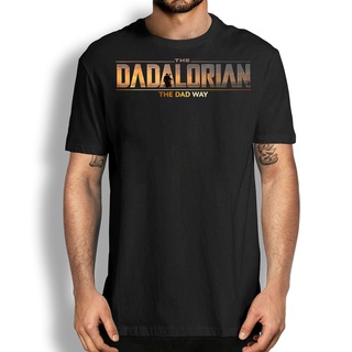 ROUNDคอลูกเรือNeckเสื้อยืด พิมพ์ลาย The Dadlorian ของขวัญวันพ่อ ตลก ของขวัญวันพ่อ-4XL