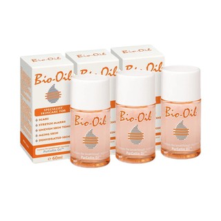 Bio oil ผลิตภัณฑ์รักษาแผลเป็นและรอยแตกลาย (60 ml. x 3 ขวด)