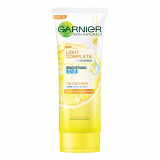 GARNIER การ์นิเย่ ไลท์ คอมพลีท สครับ 100มล.