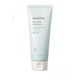 (แถม!!มาส์กหน้า89฿) Innisfree Bija Trouble Facial Foam 150ml. อินนิสฟรี โฟมล้างหน้า เจลล้างหน้า เกาหลี