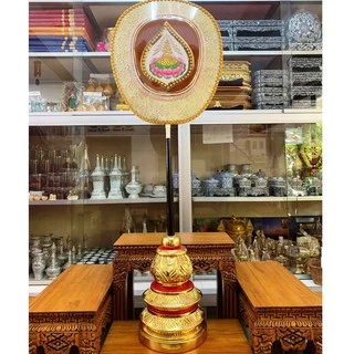 ที่ตั้งตาลปัตร ที่เสียบตาลปัตร ที่ปักตาลปัตร ขาตั้งตาลปัตร แบบน้ำเต้า