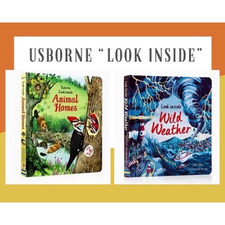 Usborne Look inside หนังสือความรู้สำหรับเด็ก