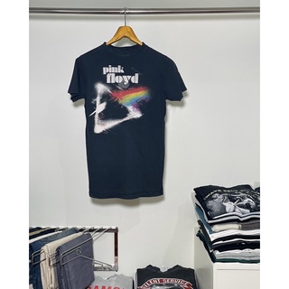 เสื้อยืดผ้าฝ้าย เสื้อวงมือสอง PINK FLOYD (201x) Size S มือ2