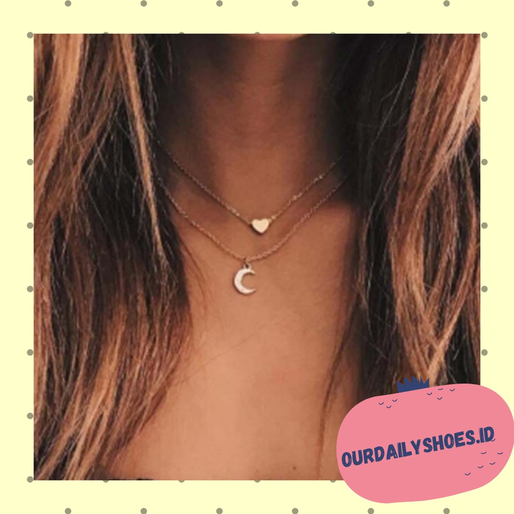 [ODS] สร้อยคอ Love Moon Star Loretta