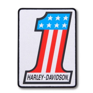 PATCH HARLEY-DAVIDSON #1 Logo Iron-On