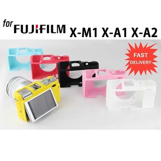 เคสยางซิลิโคน สําหรับ FujiFilm X-M1 X-A1 X-A2 XM1 XA1 XA2