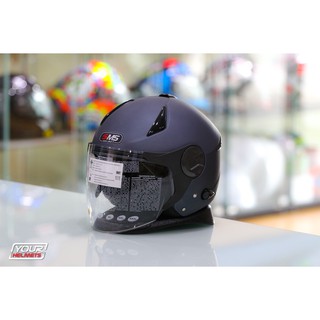 หมวกกันน็อค SM5 HELMETS NINETEEN MATTE GREY