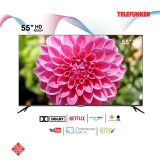TELEFUNKEN TV LED TV JU55DS180S (N28) (N28) ทีวี 55 นิ้ว inch Smart TV HD Youtube