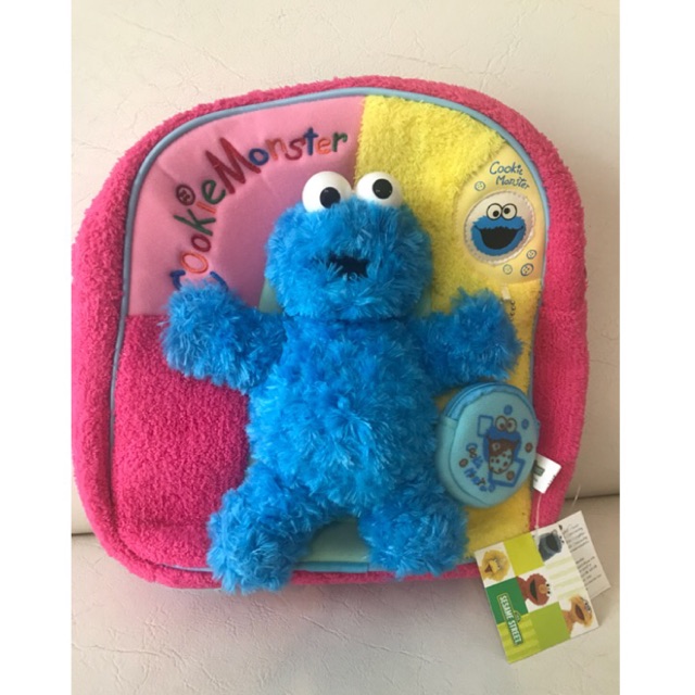 กระเป๋าสะพายเด็ก Cookie monster bag