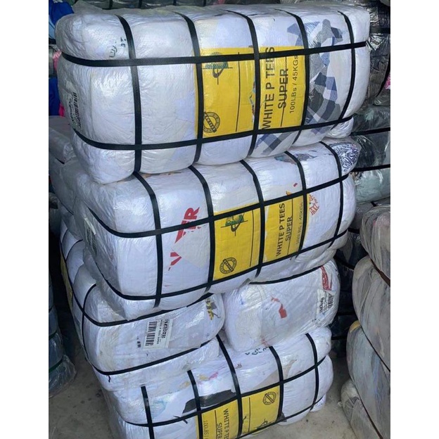 ยกกระสอบเสื้อยืดขาวสกรีนUSA