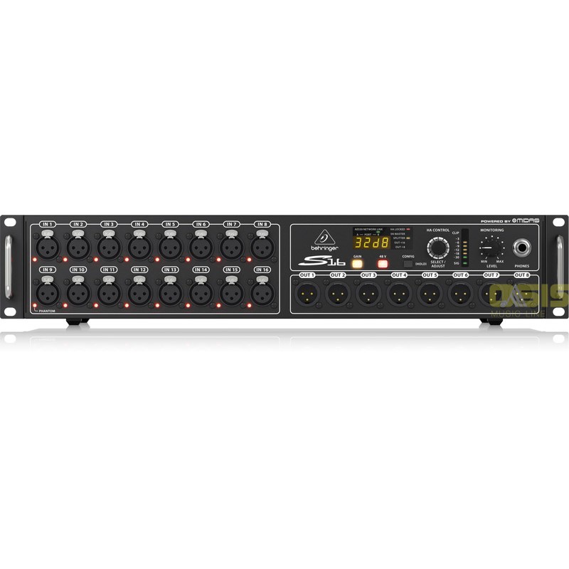 BEHRINGER S16 I/O Box ดิจิตอล สเตจบ๊อกซ์ 16 Remote 8 Outputs
