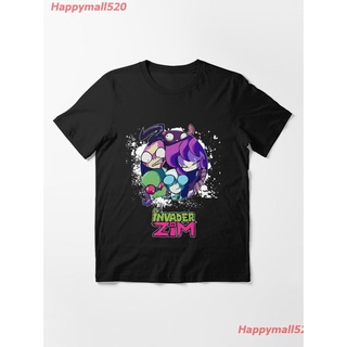 T-shirt  New Invader Zim Tshirt Essential T-Shirt เสื้อยืด ดพิมพ์ลาย ดผ้าเด้ง คอกลม cotton ความนิยม sale UnisexS-5XL