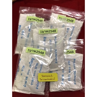 เหรียญยกถุง (100 เหรียญ) เหรียญ 1 บาท ปี 2548 ไม่ผ่านใช้