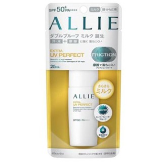 Kanebo ALLIE Extra UV Protector Perfect Milk SPF50+/PA+++ คาเนโบ อัลลี่ ครีมน้ำนมกันแดด กันน้ำ กันเหงื่อ 25ml.