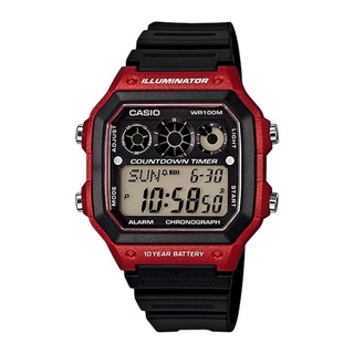 🎁CASIO STANDARD AE-1300WH-4A ของแท้ 100% พร้อมส่ง ประกัน1ปี