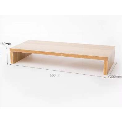 📢พร้อมส่งจ้า ชั้นวางจอคอม ชั้นวางโน้ตบุ๊ค (สีขาว/ดำ/ไม้) ที่วางคอม ที่วางจอคอม ทนทานกว่า