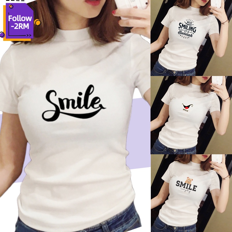 เสื้อยืดผู้หญิง 2022 ใหม่แฟชั่นฤดูร้อนแขนสั้นด้านบนหลวม จุดต่ําสุด เสื้อต้นฤดูใบไม้ร่วงทั้งหมดตรงกับสวมใส่ด้านนอก