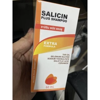 📌expยาว ซาลิซิน แชมพู Salicin Shampoo Tar shampoo Tar oil Sulfur