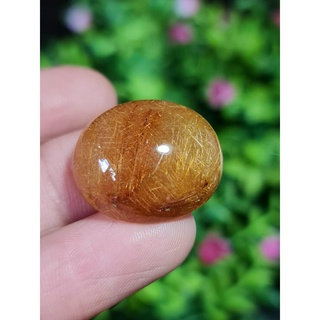 ไหมทอง ควอตซ์ Golden Rutilated Quartz 38.05 กะรัต Cts.