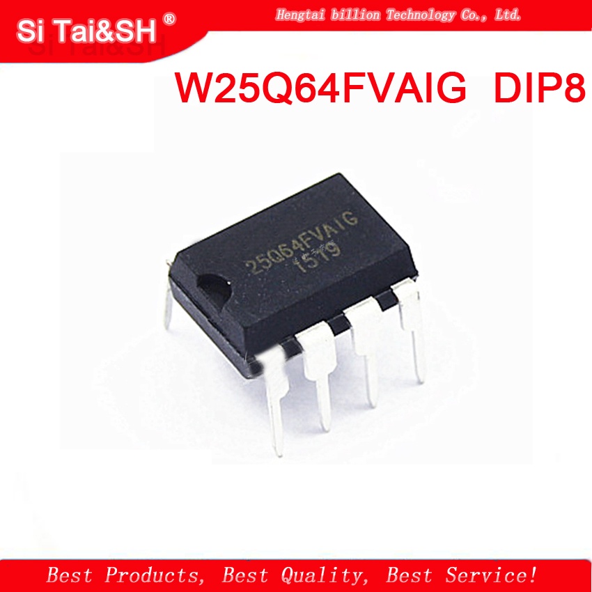 1PCS W25Q64FVAIG W25Q64BVAIG W25Q64 25Q64FV DIP8