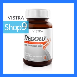 VISTRA REGOW EXP 01/25 วิสทร้า รีโกว์ (30 CAPSULES)1ขวด