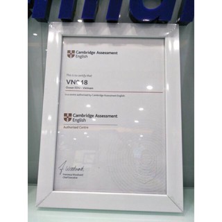 Khung ảnh a4 mặt mica