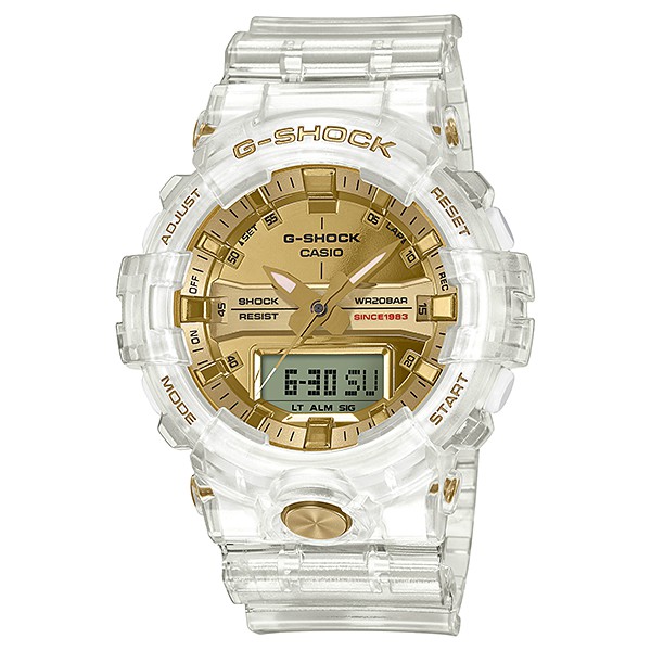 นาฬิกา Casio G-Shock 35th Anniversary Limited GLACIER GOLD 5rd series รุ่น GA-835E-7A, GA-835E-7 ของ