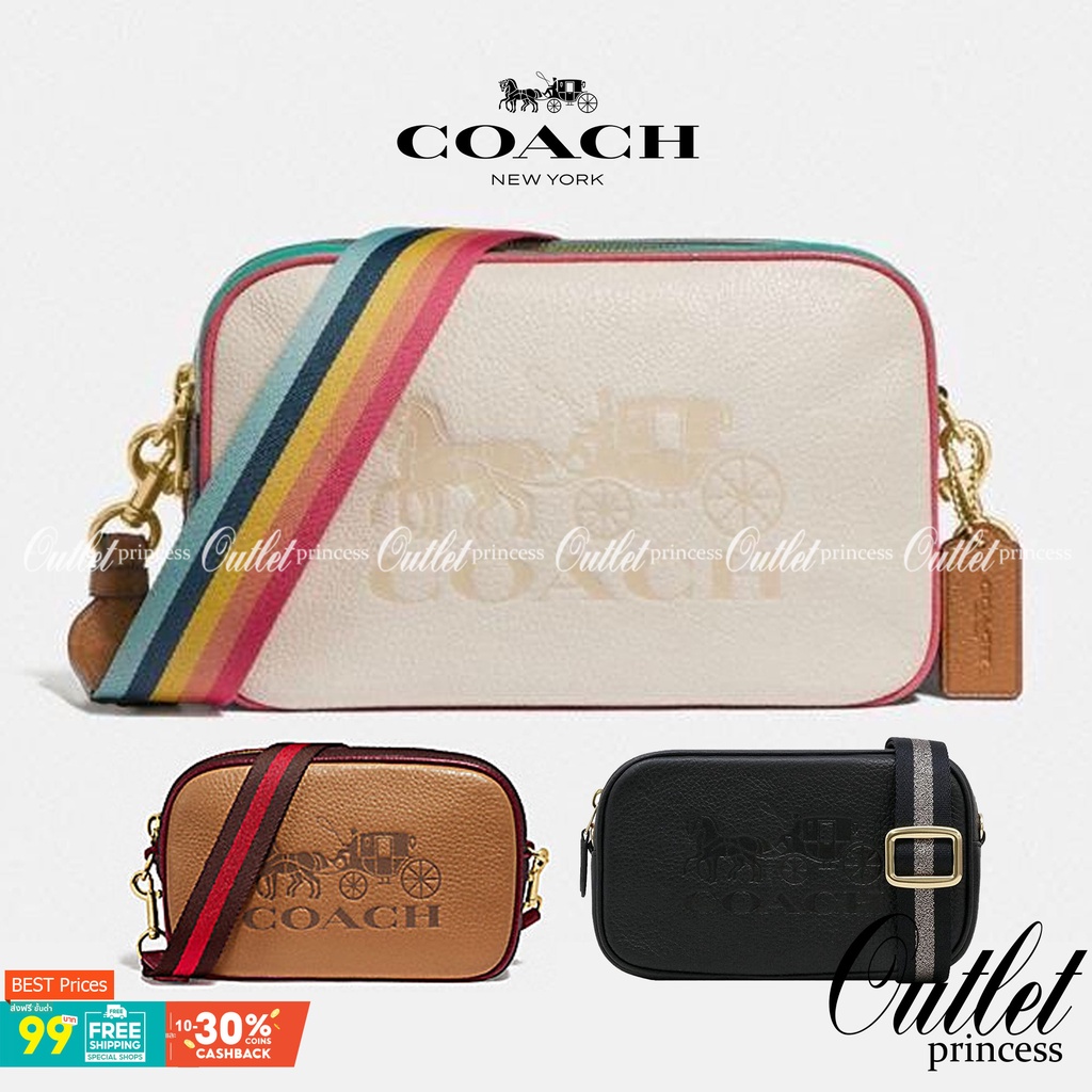 COACH JES CONVERTIBLE BELT BAG IN COLORBLOCK  2IN1 !! กระเป๋าคาดอก/สะพายข้าง ใช้ได้ถึง 2 แบบ!! คุ้มค่ามากที่สุด!