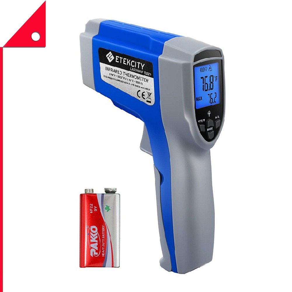 Etekcity : ETC1022D* เครื่องวัดอุณหภูมิ Dual Laser Digital Infrared Thermometer