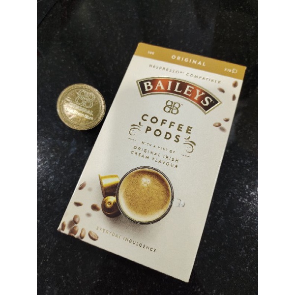พร้อมส่ง แคปซูลกาแฟ BAILEYS NESPRESSO
