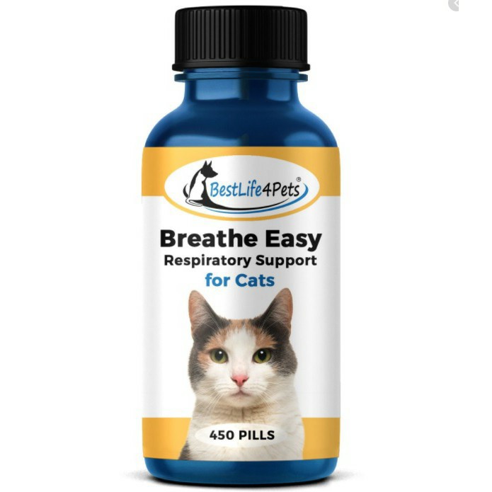 CAT Breathe Easy บรรเทา แมวเป็นหวัด ไอ จาม น้ำมูกไหล แน่นจมูก หอบ FHV