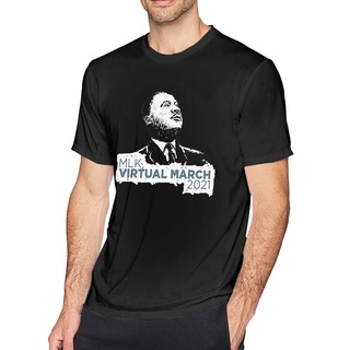 เสื้อยืดแขนสั้น พิมพ์ลาย Martin Luther King Mlk สีขาว สําหรับผู้ใหญ่ 2021