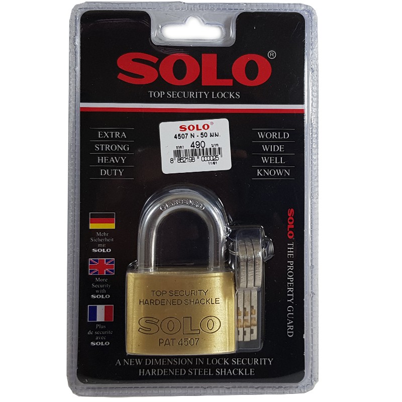 SOLO กุญแจโซโล 4507 N -50 มม.