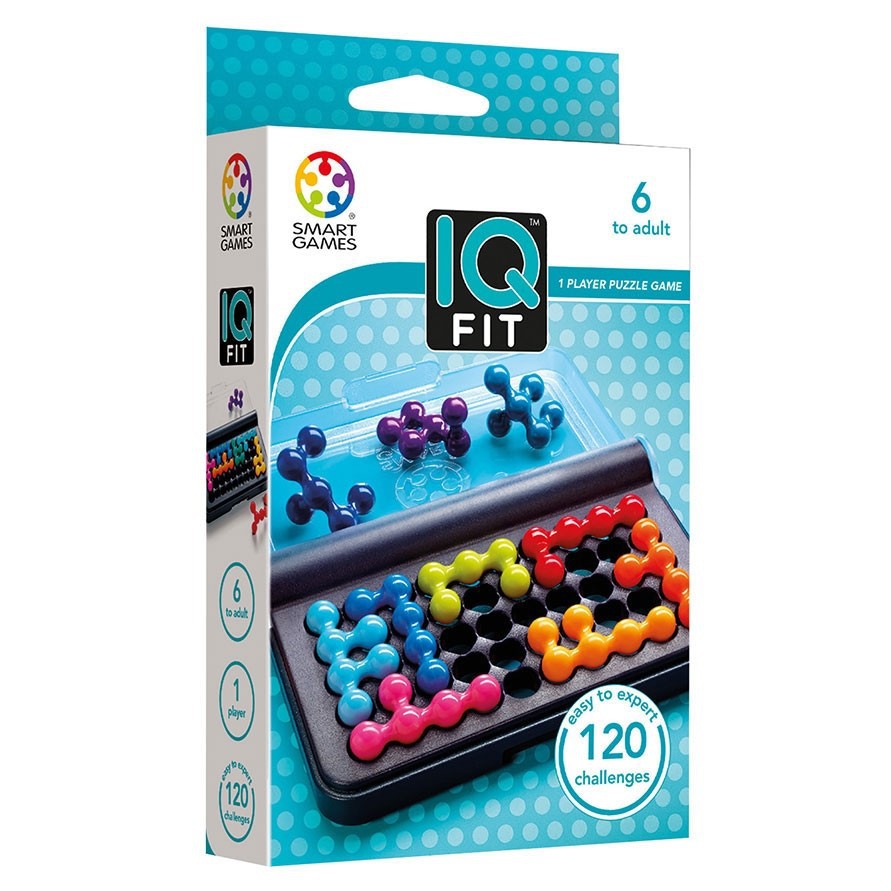 SMART GAMES, IQ Fit ของเล่นฝึกสมอง เสริมเชาว์ ลิขสิทธิ์แท้ จากเบลเยียม  สำหรับเด็ก 6 ปีขึ้นไป