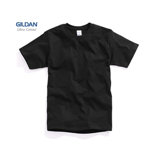 เสื้อสาวอวบ Tee ใส่สบายๆสาวอวบLimillust เสื้อ Gildan Ultra Cotton Black เสื้อครอปสายฝอ เสื้อยืดชาย