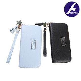 FEIYANA กระเป๋าสตางค์แฟชั่น สไตล์เกาหลี พร้อมช่องใส่บัตรหลาย…