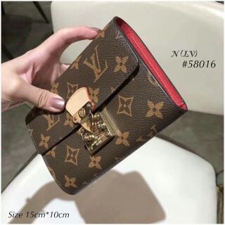 🎉กระเป๋าสตางค์ Louis vuitton หนังเเท้ งานสวยเเนะนำเลยจ้ารุ่นนี้🎉
