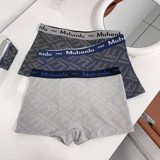 กางเกงในชายสไตล์เกาหลี ใส่สบาย ผ้านิ่มมาก เนื้อผ้ายืดยุ่นได้ดี ฟรีไซร์ เอว 28-44 นิ้ว