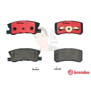 P54 031C ผ้าเบรก R (แท้ BREMBO รุ่น Ceramic) MITSUBISHI ปาเจโร่ Pajero 3.2 3.5 V6 ปี2000-&gt; /MITSUBISHI สเปซแวกอน Spac...