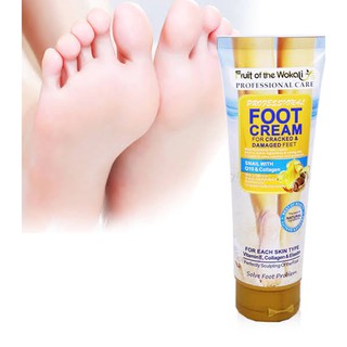 ครีมทาเท้าแตก Fruit of the Wokali Foot Cream แก้ส้นเท้าแห้ง แข็งกระด้าง ครีมทาส้นเท้าแตก ครีมทาส้นเท้า  ครีมทาเท้าขาว