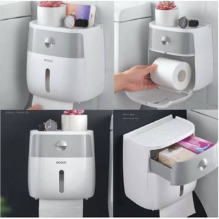 กล่องทิชชู่กึ่งอัตโนมัติ       ของใช้ในห้องน้ำ