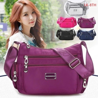 Women Shoulder Bag Messenger Bags Nylon Waterproof Crossbody  Casual Travel Handbags