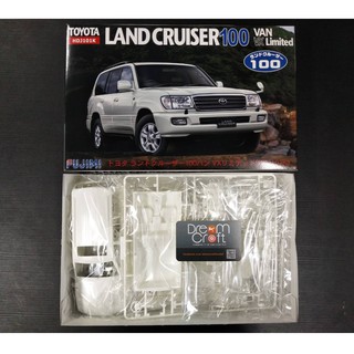 FUJIMI 1/24 ID132 Toyota Land Cruiser 100 VAN 2002 (โมเดลรถยนต์ Model DreamCraft)