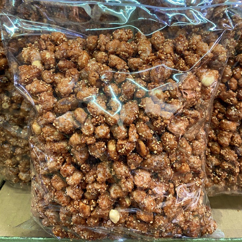 ถั่วกรอบแก้วเคลือบโอวัลติน สูตรโบราณ 1kg 📍มีพร้อมส่ง📍