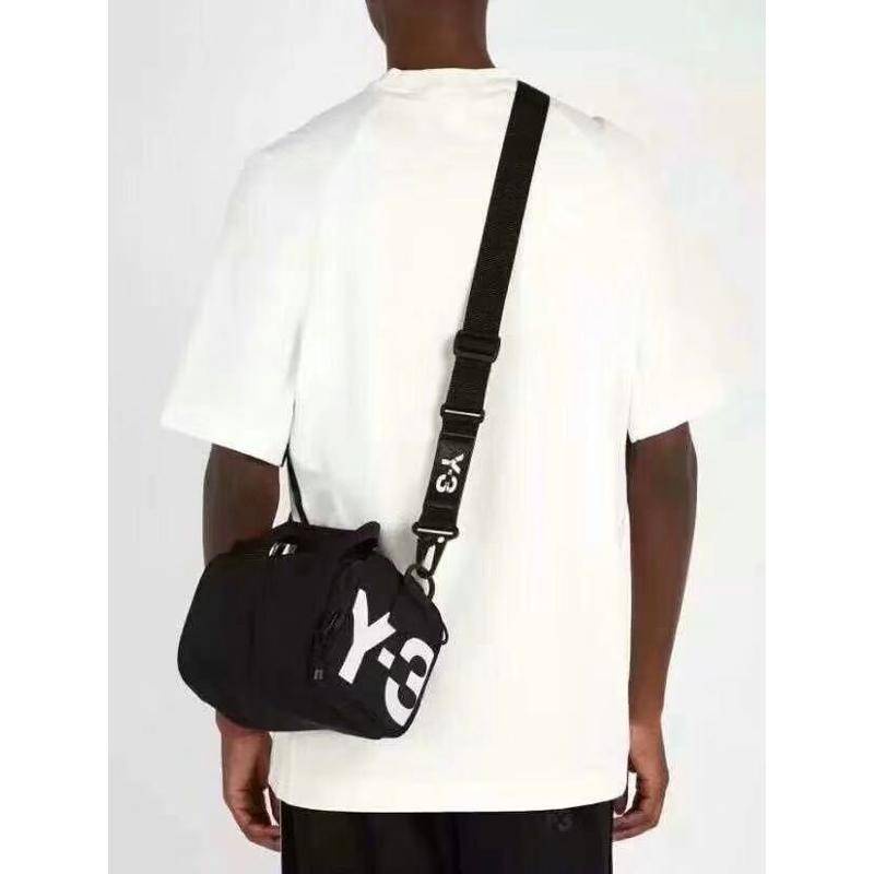 Y3 logo print camera bag backpack chest bag shoulder bag