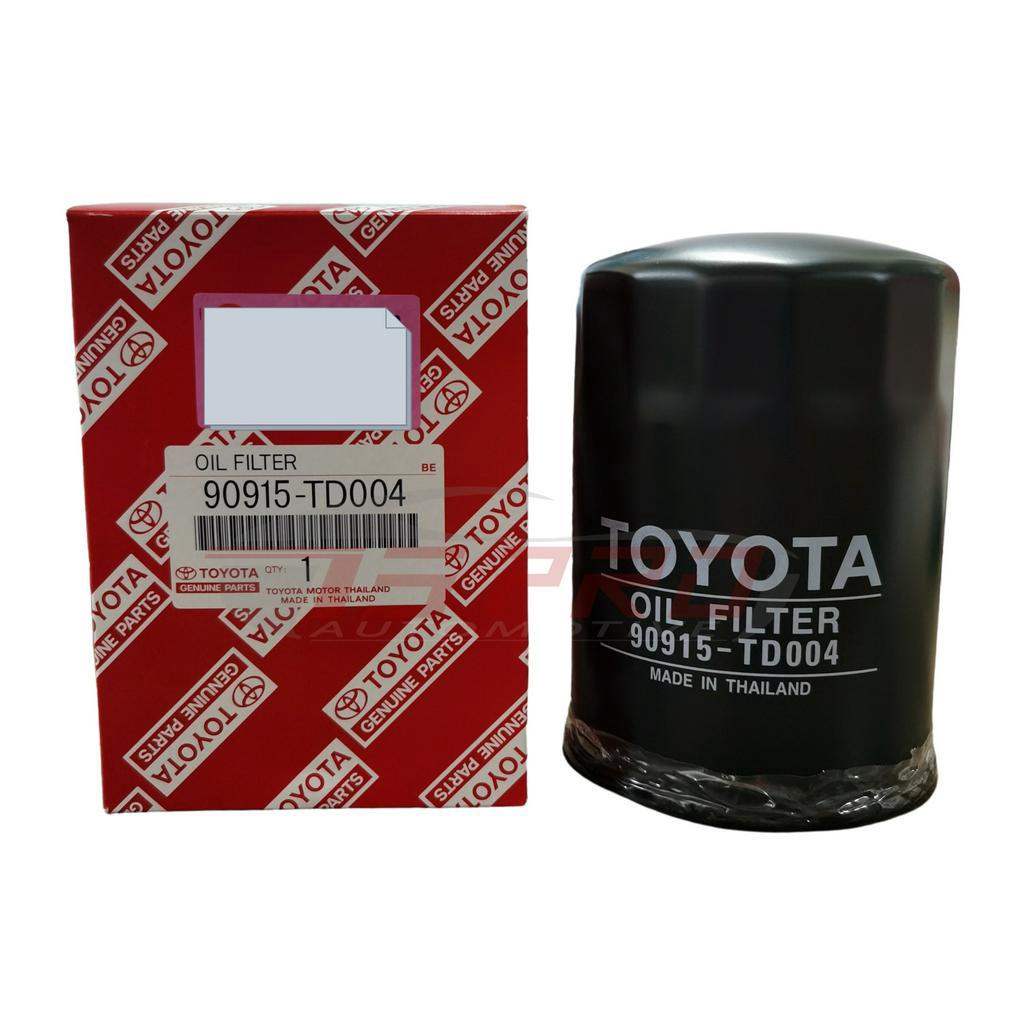 กรองน้ํามันเครื่อง Toyota 90915-TD004 (O-1631) - เครื่องยนต์ Toyota Hiace LH113 / Dyna LH80 (2L-2 3L
